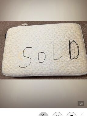 Cream Quilted Mattress Topper / Pad